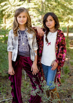Petal Pants in Berry