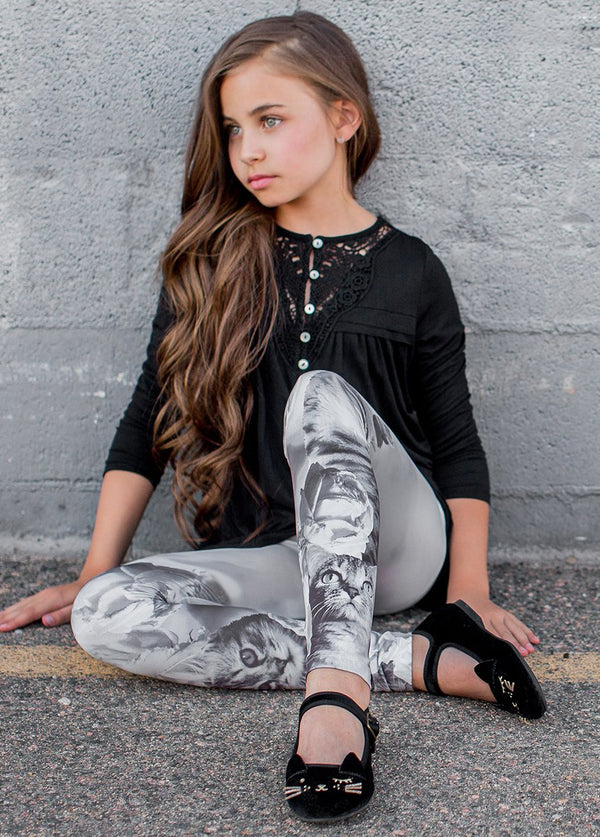 Phoebe Leggings in Gray