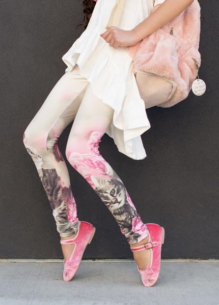 Phoebe Leggings in Rose
