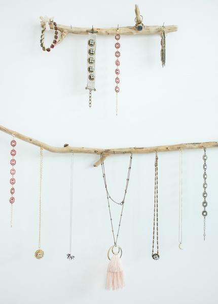 Tassel Necklace in Coral