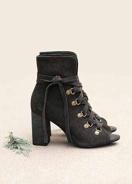 Raven Booties in Black