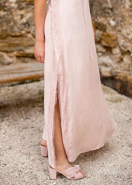 Reagan Dress in Blush