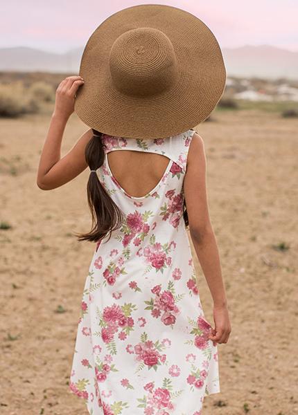 Renni Tank Dress in Floral