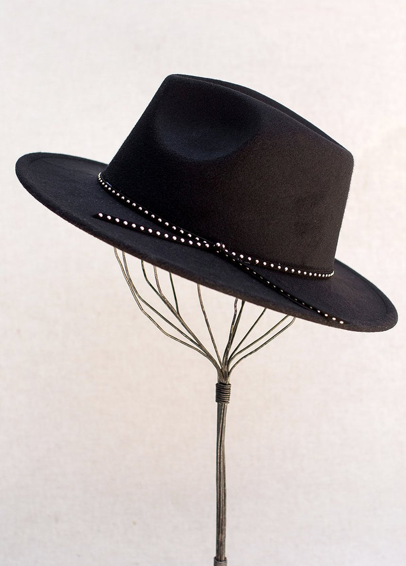 Romi Fedora in Black