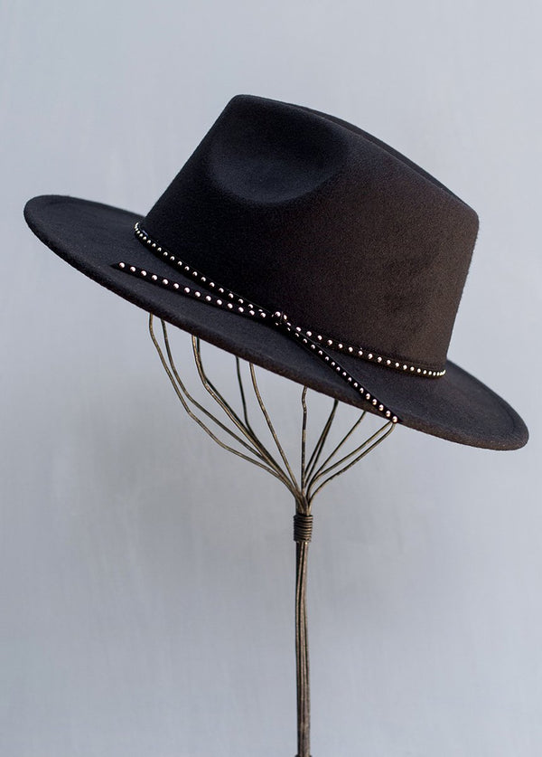 Romi Fedora in Black