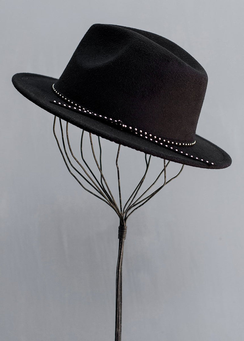 Romina Fedora in Black