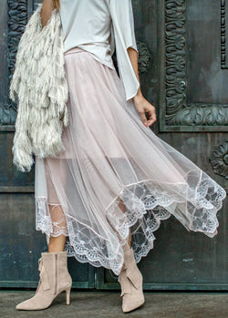 *NEW* Rosaria Skirt in Blush