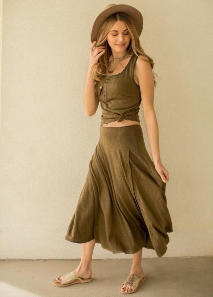 Samantha Set in Olive Khaki