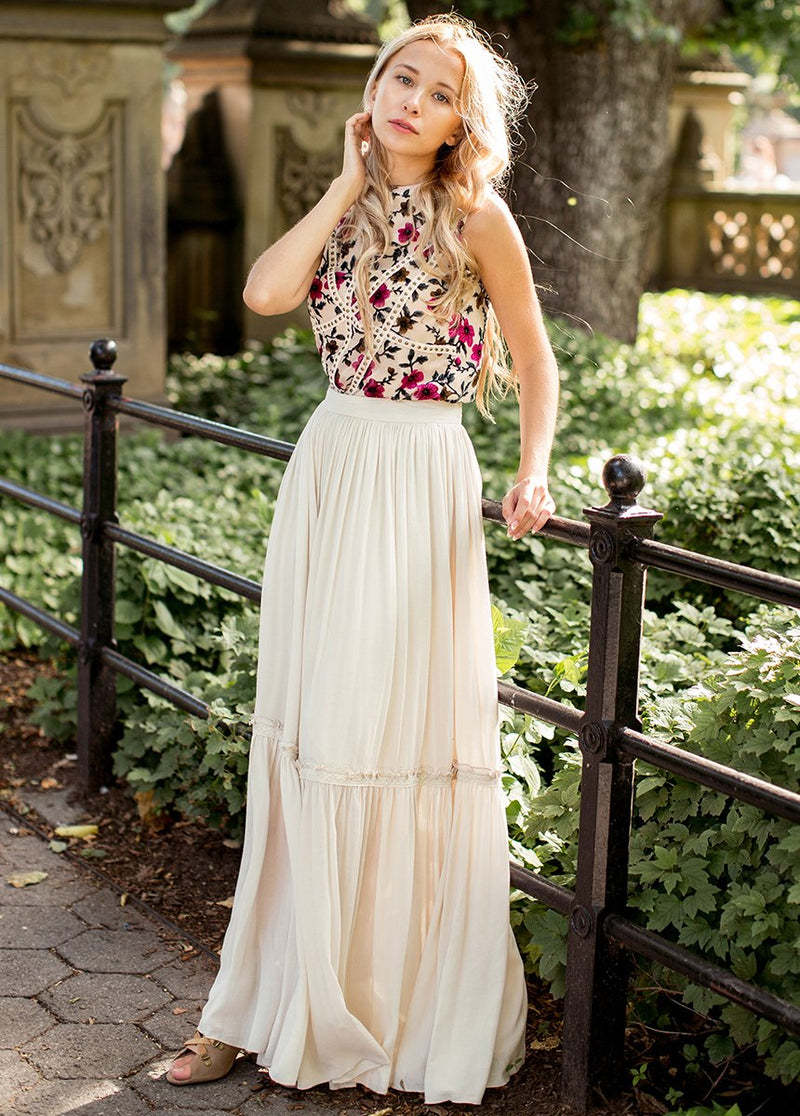 *NEW* Savannah Skirt in Ecru
