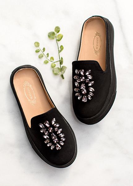 Sian Slide in Black