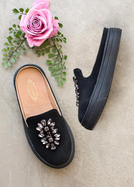 Sia Slide in Black