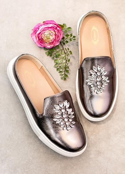 Sian Slide in Bronze