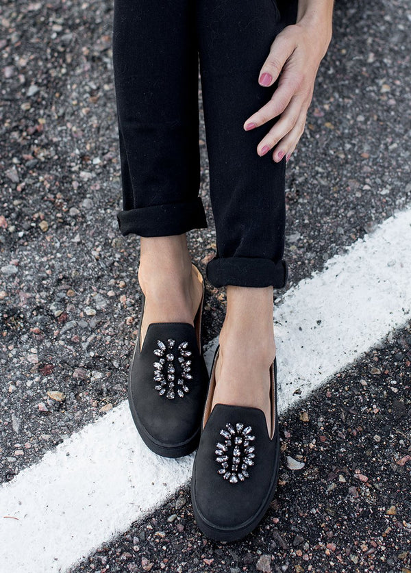 Sian Slide in Black