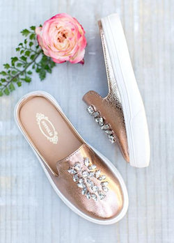 Sia Slide in Rose Gold
