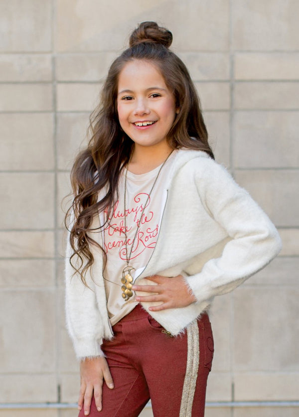 Saoirse Hoodie in Cream
