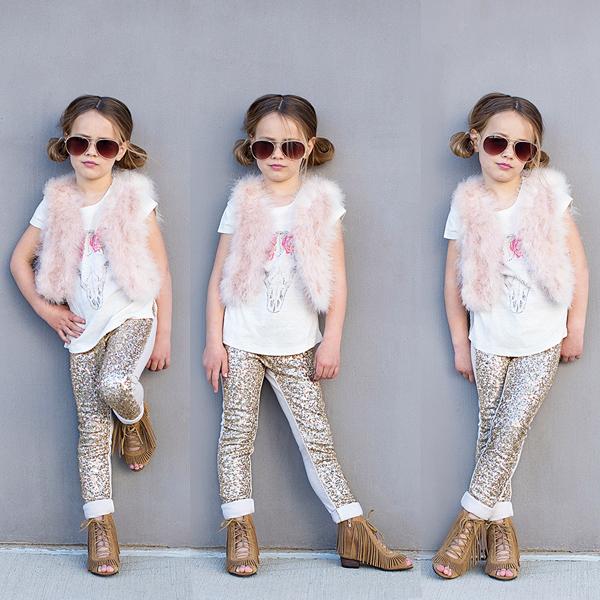 Juno Leggings in Gold