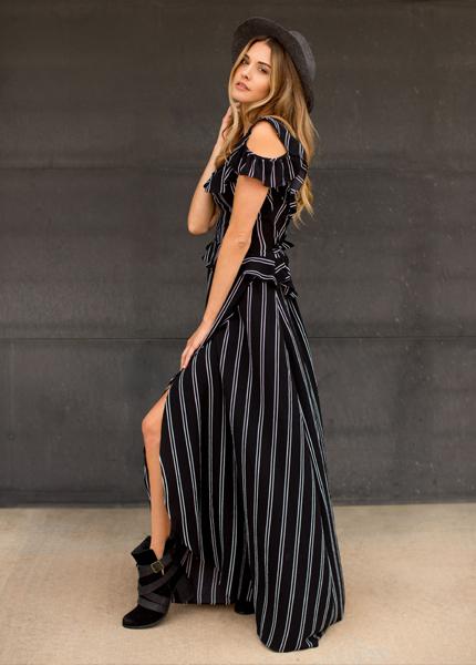 Carmen Top in Stripe