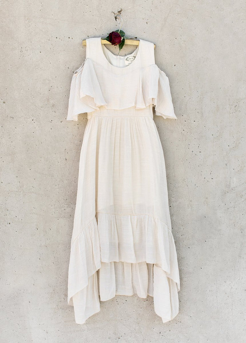 Tallulah Dress in Ecru