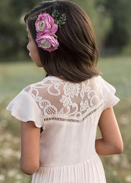Teagan Dress in Blush