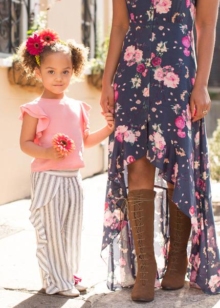 Petal Pant in Stripe