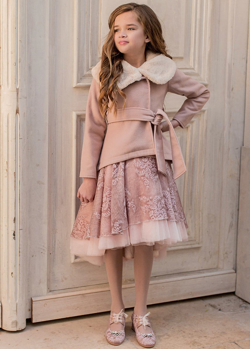 Victoria Jacket in Blush