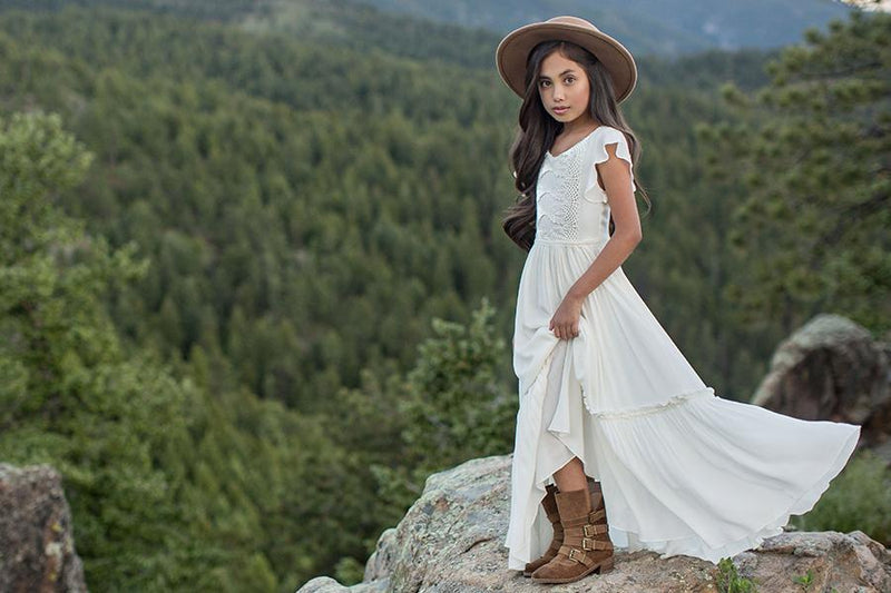 Viola Dress in Cream