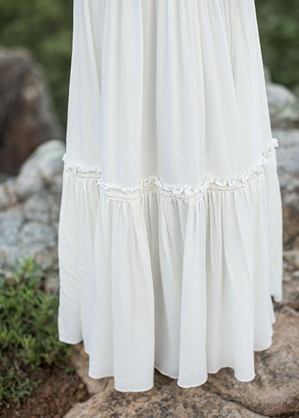 Viola Dress in Cream
