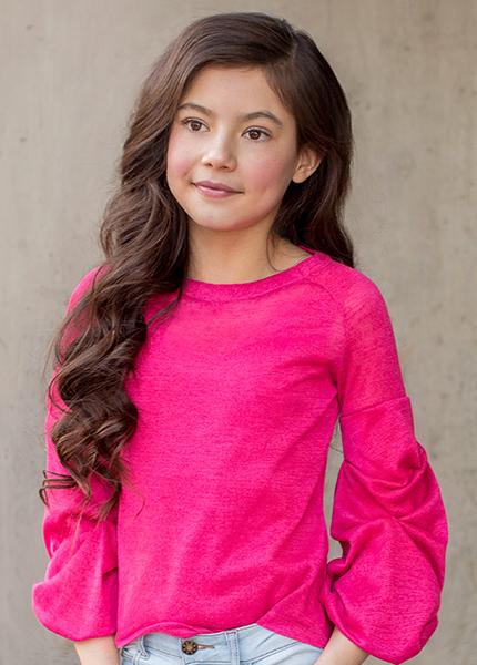 Vivienne Top in Magenta
