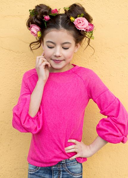 Vivienne Top in Magenta