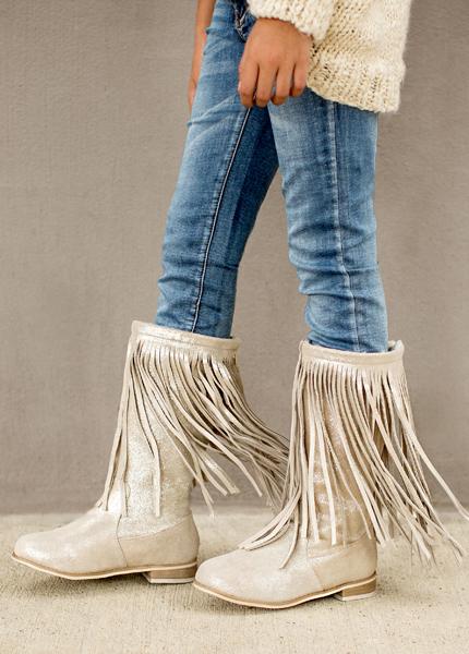 Willow Boots in Gilded Birch