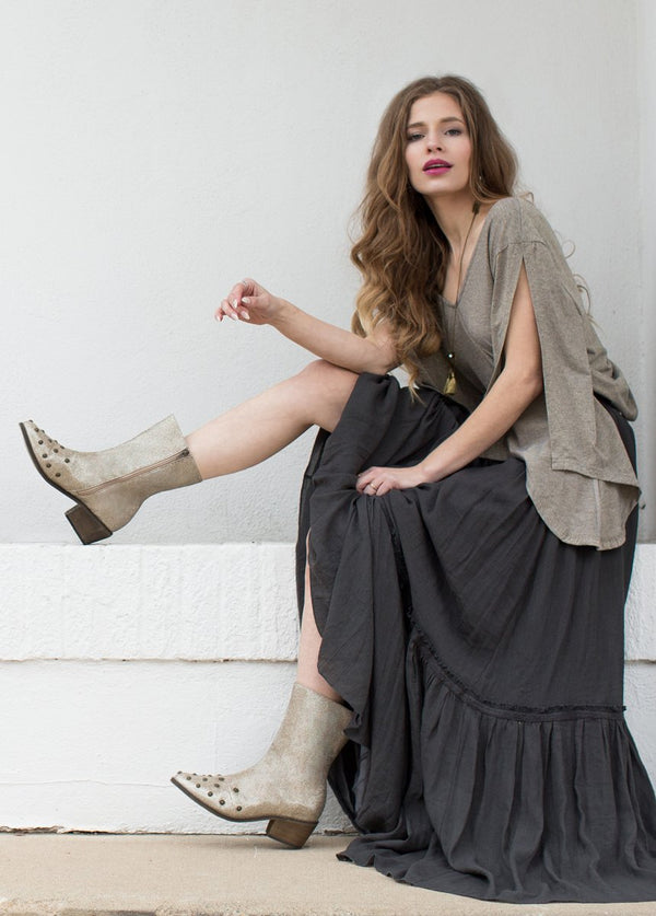 Winona Boot in Gold