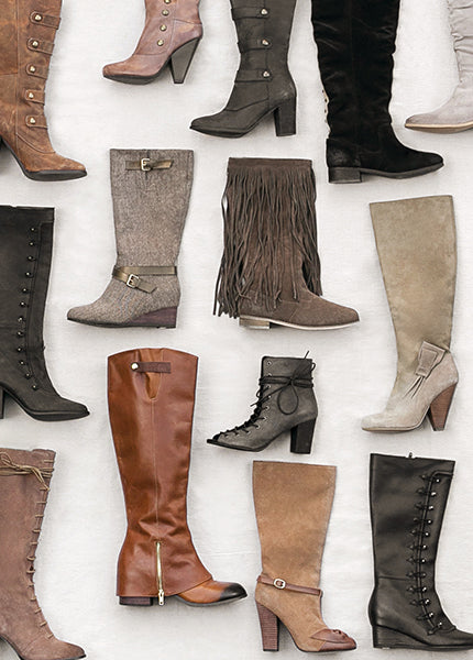 Sample Pairs -- Women's Boots -- 2 Pairs