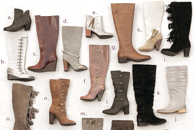 Sample Pairs -- Women's Boots -- 2 Pairs