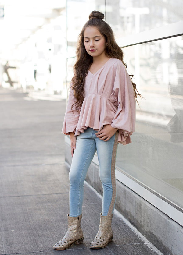Wren Booties in Gold