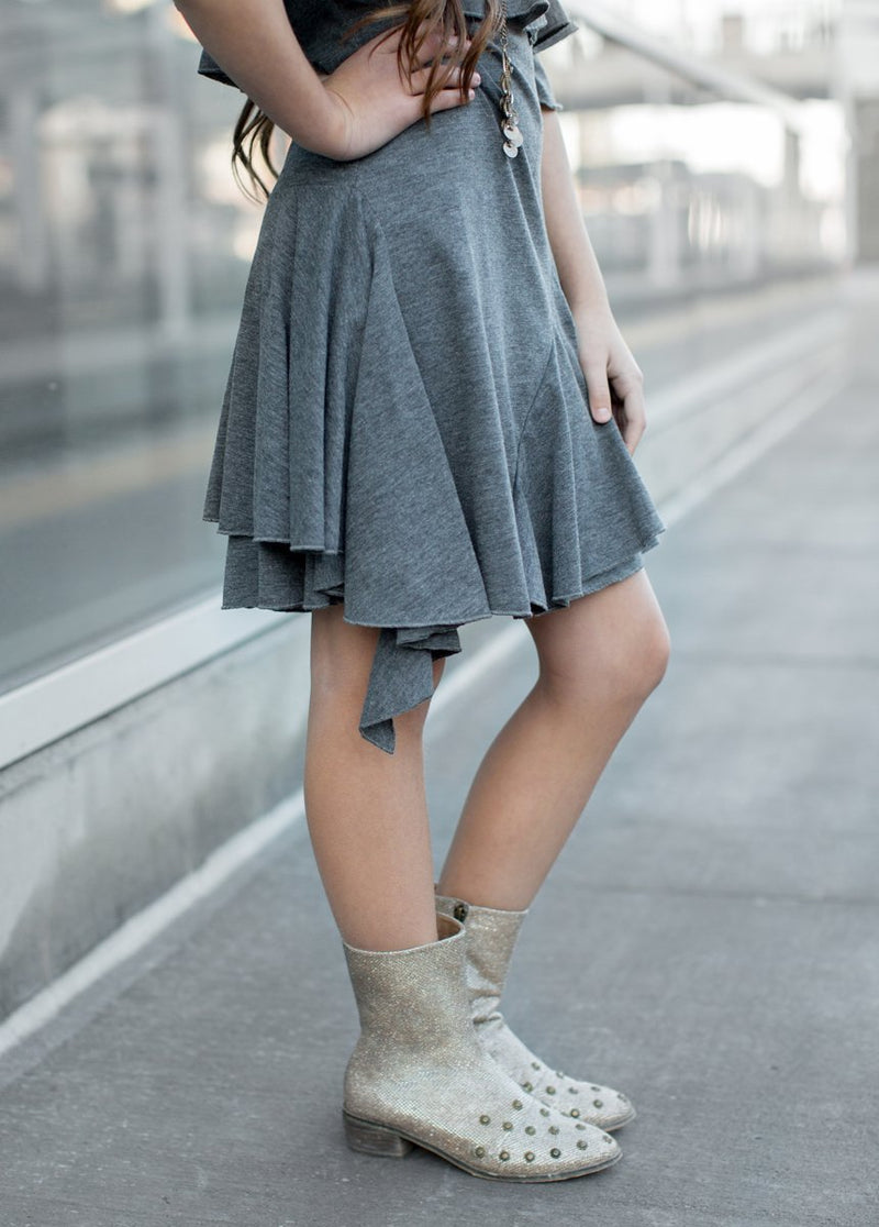 Wren Booties in Gold