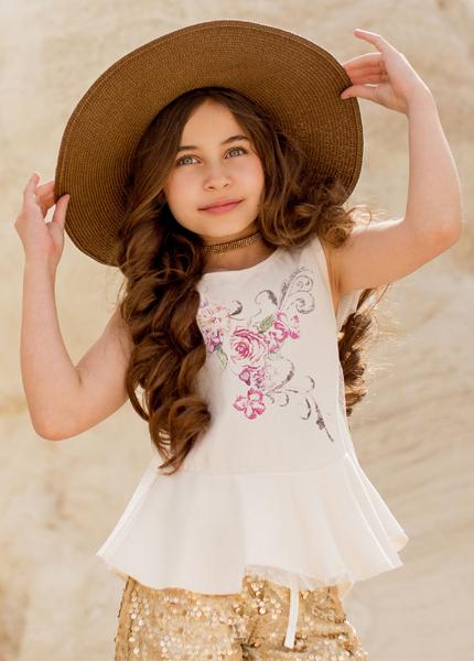 Wynne Top in Cream