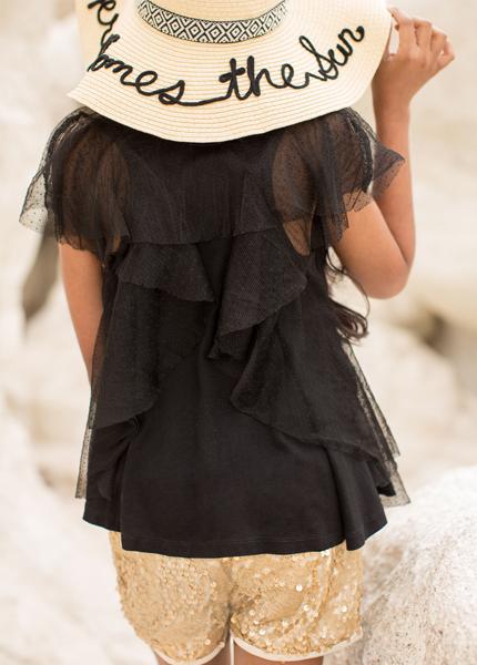 Wynne Top in Black